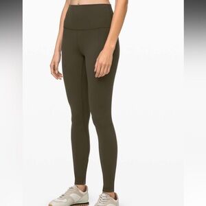 Lululemon Align Dark Green Leggings Size 4